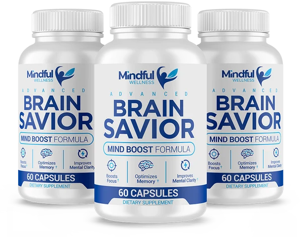 Brain Savior nootropic three bottles
